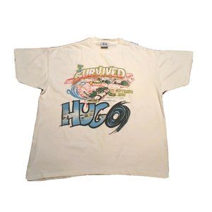 Vintage Charleston I Survived Hurricane Hugo Graphic Tee